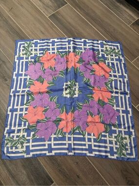 Margo Klass signature Floral Scarf
